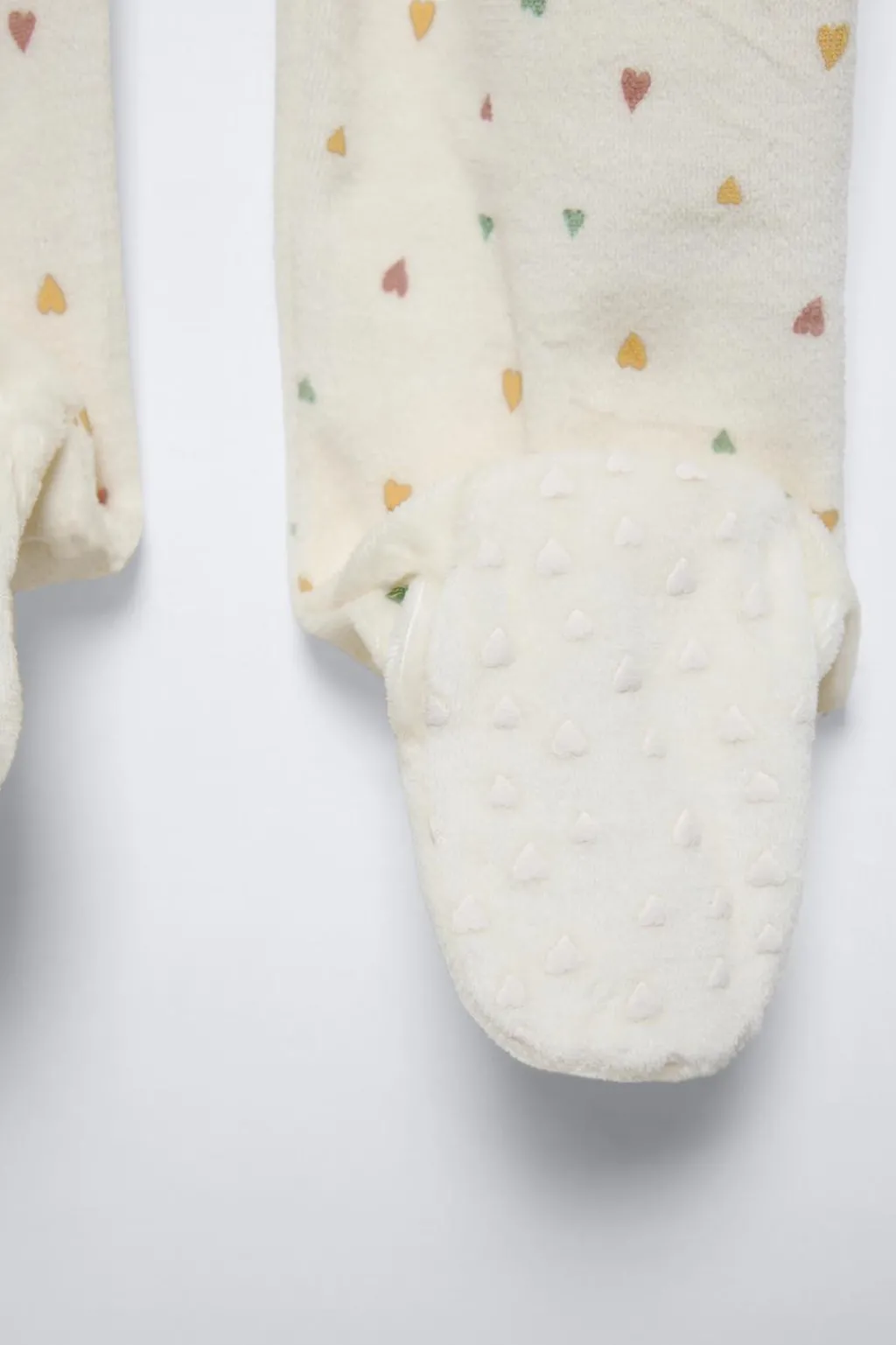 Niños ZARA 1½ - 6 Años·Pijamas|1½ - 6 Años·Pijamas<PIJAMA ENTERO VELOUR CORAZONES