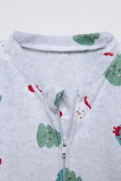 Niños ZARA 1½ - 6 Años·Pijamas|1½ - 6 Años·Pijamas<PIJAMA ENTERO VELOUR ESTAMPADOS