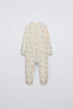 Niños ZARA 1½ - 6 Años·Pijamas|6 - 18 Meses·Ropa Interior / Pijamas<PIJAMA ENTERO VELOUR UNICORNIOS