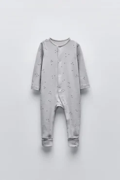 Niños ZARA 1½ - 6 Años·Pijamas|1½ - 6 Años·Pijamas<PIJAMA ESTAMPADO PIE CONVERTIBLE