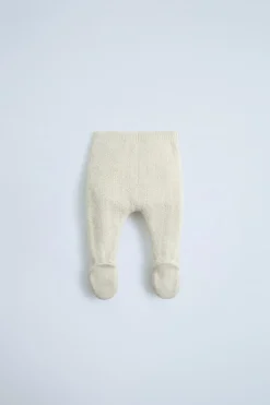 Niños ZARA 0 - 6 Meses·Punto|0 - 6 Meses·Leggings / Polainas<POLAINA PUNTO TEXTURA