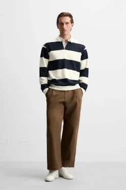 Hot POLO CUELLO CONTRASTE Hombre Sudaderas|Polos