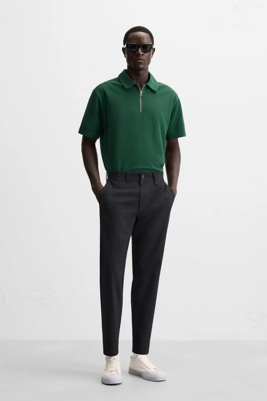Best POLO ESTRUCTURA CREMALLERA Hombre Polos