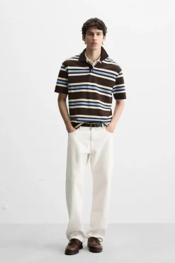 Best POLO ESTRUCTURA PIQUÉ RAYAS Hombre Polos