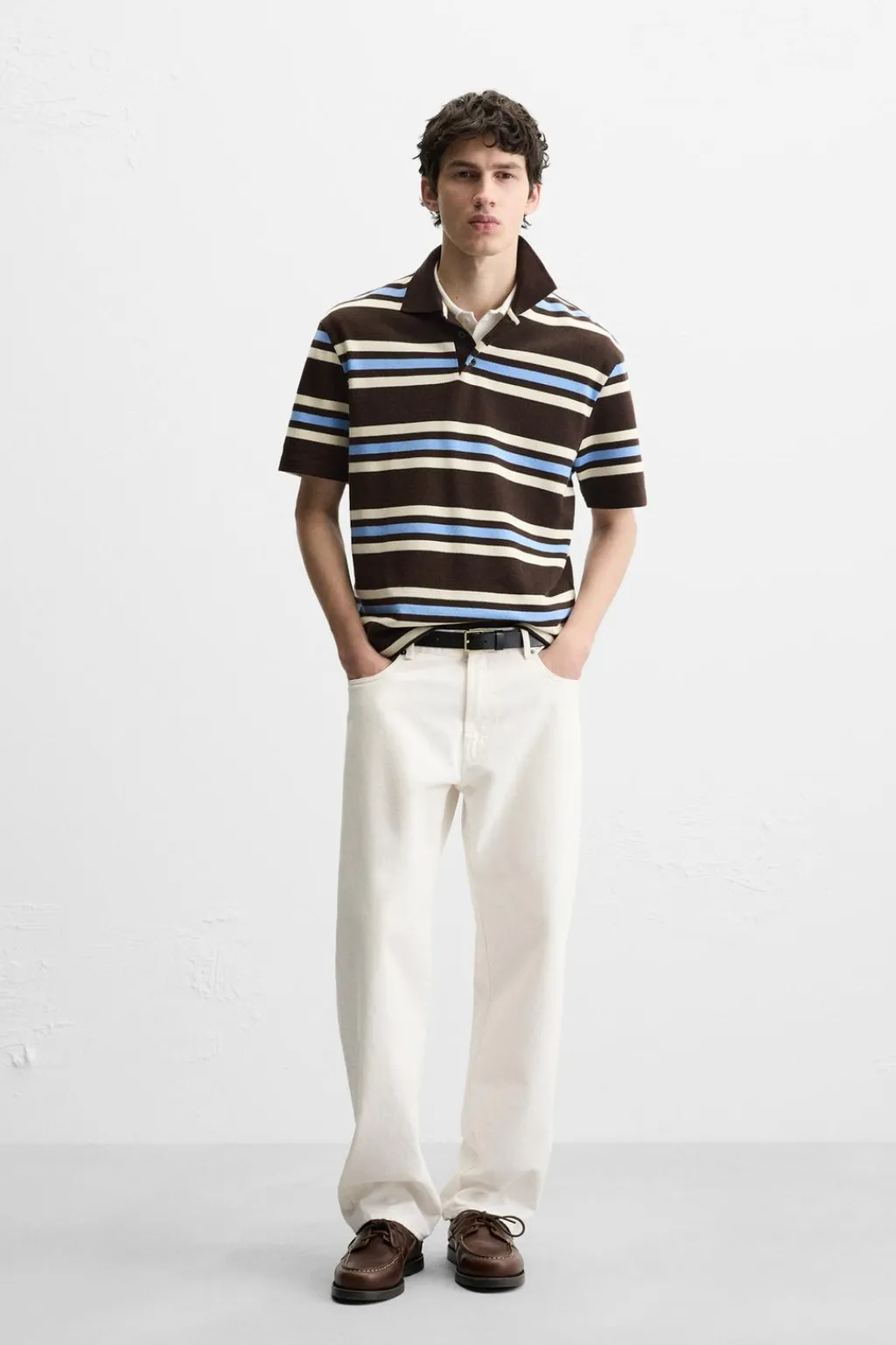 Best POLO ESTRUCTURA PIQUÉ RAYAS Hombre Polos