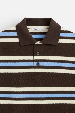 Best POLO ESTRUCTURA PIQUÉ RAYAS Hombre Polos