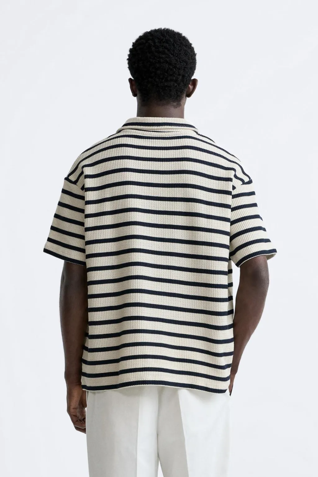 Sale POLO ESTRUCTURA RAYAS Hombre Polos