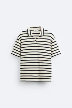 Sale POLO ESTRUCTURA RAYAS Hombre Polos