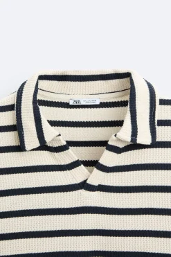Sale POLO ESTRUCTURA RAYAS Hombre Polos