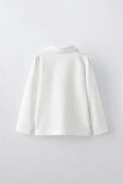 Niños ZARA 6 - 14 Años·Camisetas<POLO PIQUÉ COMBINADO