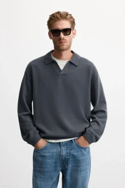 Best POLO PUNTO ALGODÓN Hombre Jerséis / Chaquetas|Polos