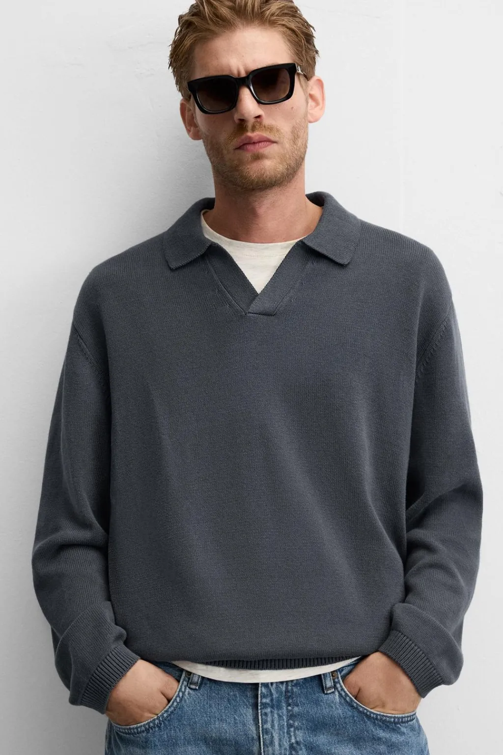 Best POLO PUNTO ALGODÓN Hombre Jerséis / Chaquetas|Polos