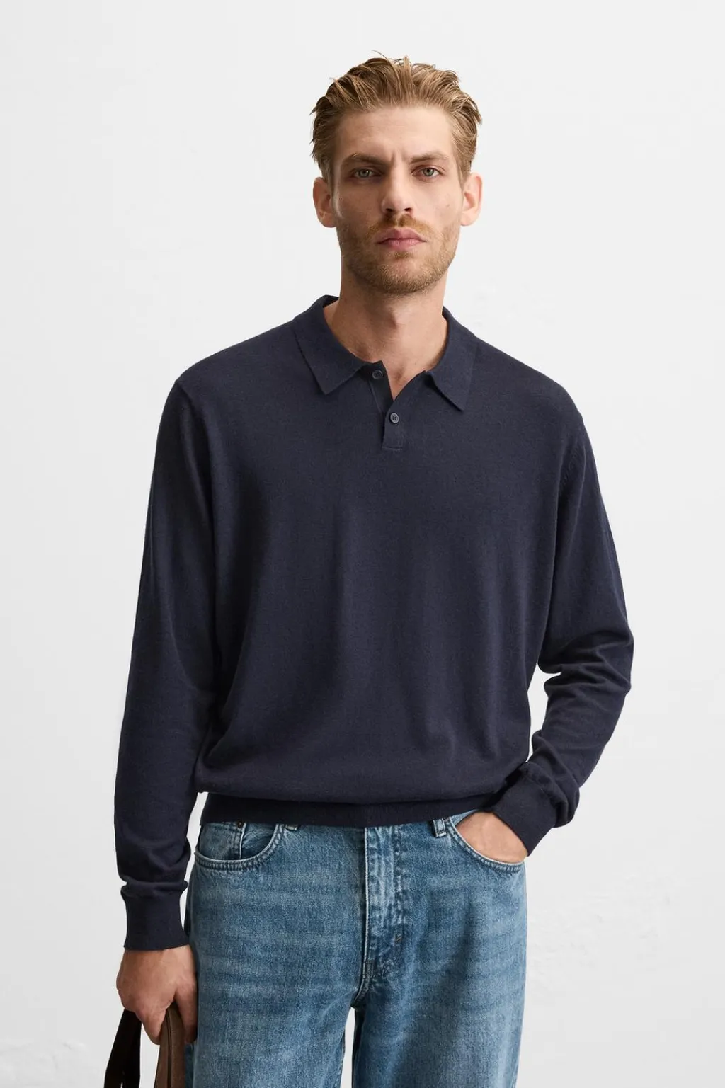 Best POLO PUNTO ALGODÓN - SEDA Hombre Jerséis / Chaquetas|Polos