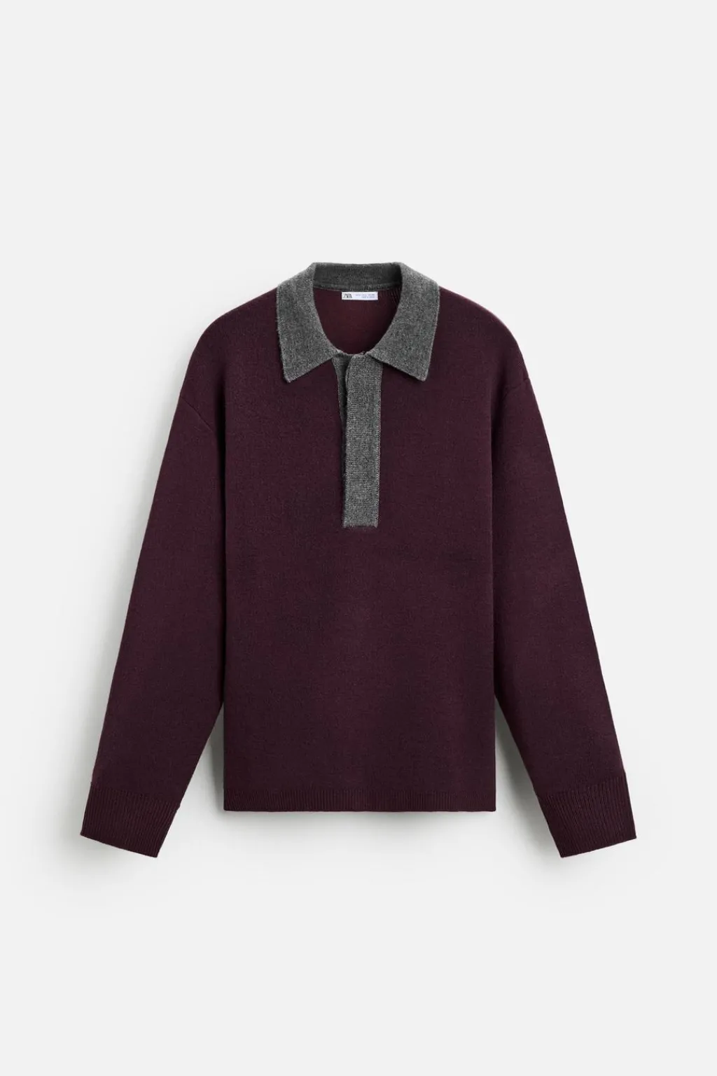New POLO PUNTO CON VISCOSA Hombre Jerséis / Chaquetas|Polos