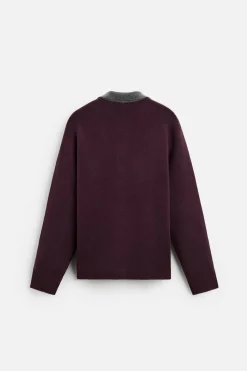 New POLO PUNTO CON VISCOSA Hombre Jerséis / Chaquetas|Polos