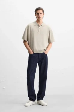 Best POLO PUNTO CREMALLERA Hombre Jerséis / Chaquetas|Polos