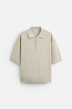 Best POLO PUNTO CREMALLERA Hombre Jerséis / Chaquetas|Polos