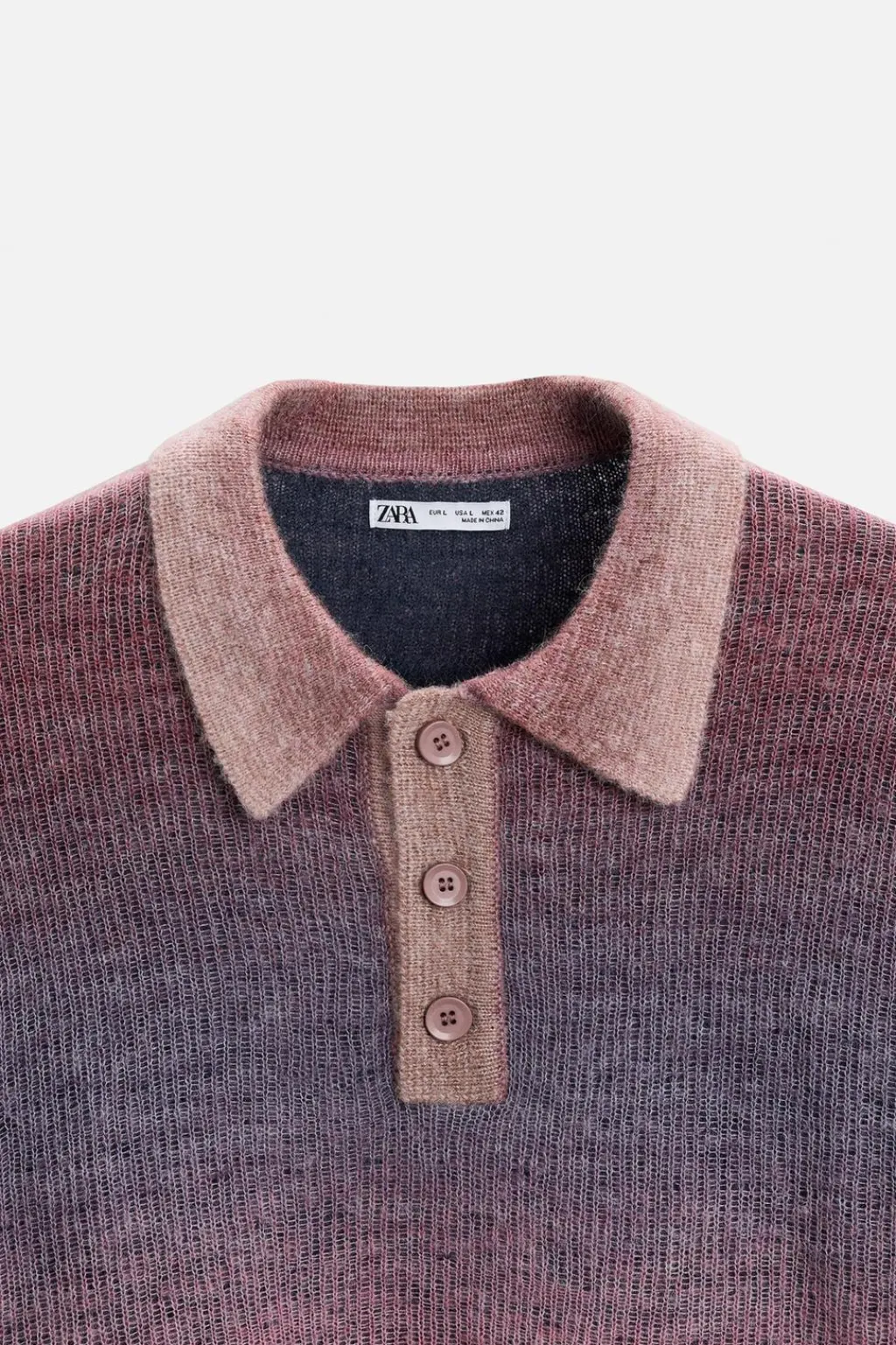 Hot POLO PUNTO DEGRADADO Hombre Jerséis / Chaquetas|Polos