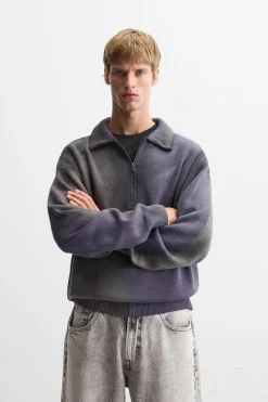 Fashion POLO PUNTO ESTRUCTURA LAVADO Hombre Jerséis / Chaquetas|Polos