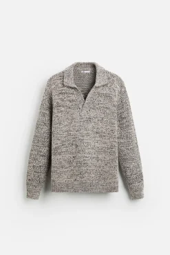 Online POLO PUNTO ESTRUCTURA TEXTURA Hombre Jerséis / Chaquetas|Polos