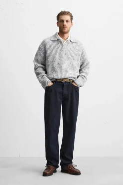 Sale POLO PUNTO ESTRUCTURA TEXTURA Hombre Jerséis / Chaquetas|Polos