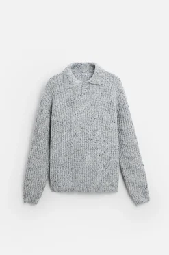 Sale POLO PUNTO ESTRUCTURA TEXTURA Hombre Jerséis / Chaquetas|Polos