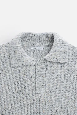 Sale POLO PUNTO ESTRUCTURA TEXTURA Hombre Jerséis / Chaquetas|Polos