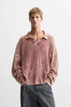 New POLO PUNTO LAVADO Hombre Jerséis / Chaquetas|Polos