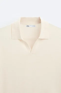 New POLO PUNTO MEZCLA LYOCELL Hombre Jerséis / Chaquetas|Polos