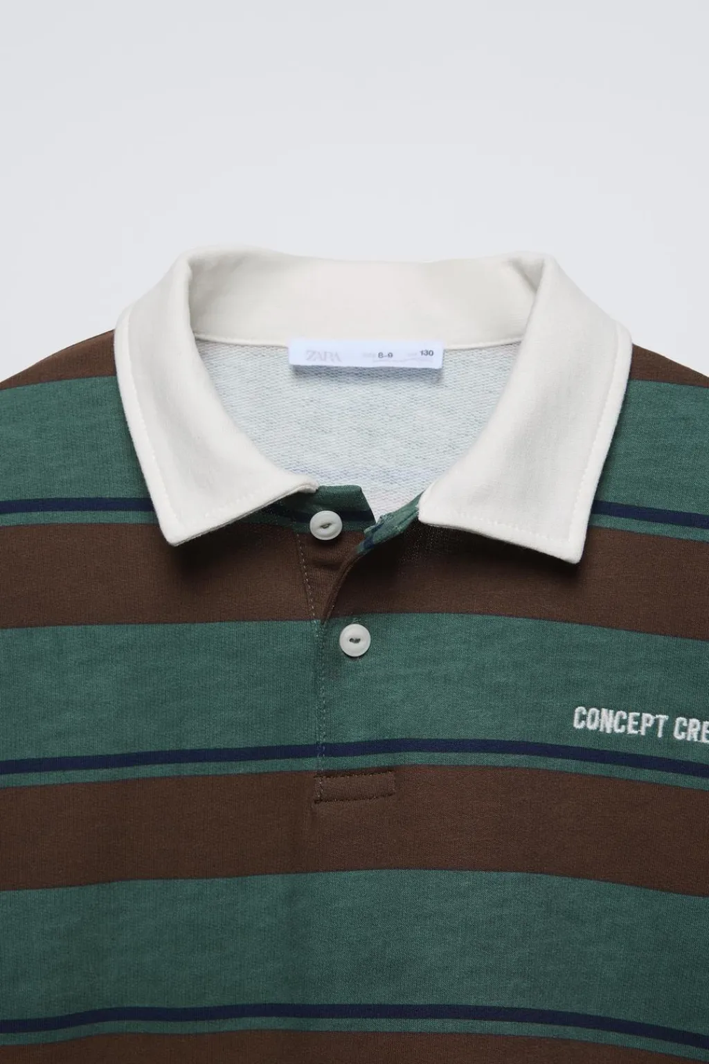 Niños ZARA 6 - 14 Años·Camisetas<POLO RAYAS