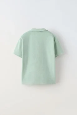 Niños ZARA 6 - 14 Años·Camisetas<POLO TOALLA BORDADO SOL