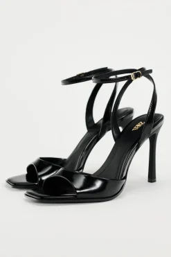 Sale SANDALIA ACHAROLADA TACÓN Mujer Zapatos