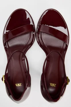 Best SANDALIA ACHAROLADA TIRA Mujer Zapatos