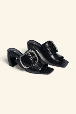 Sale SANDALIA MAXI HEBILLA PIEL LIMITED EDITION Mujer Zapatos