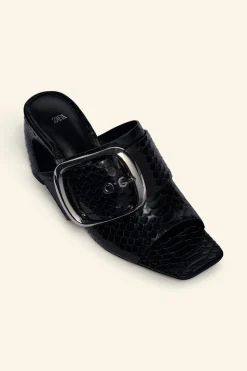 Sale SANDALIA MAXI HEBILLA PIEL LIMITED EDITION Mujer Zapatos