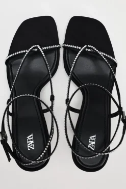 Sale SANDALIA TACÓN BRILLOS Mujer Zapatos