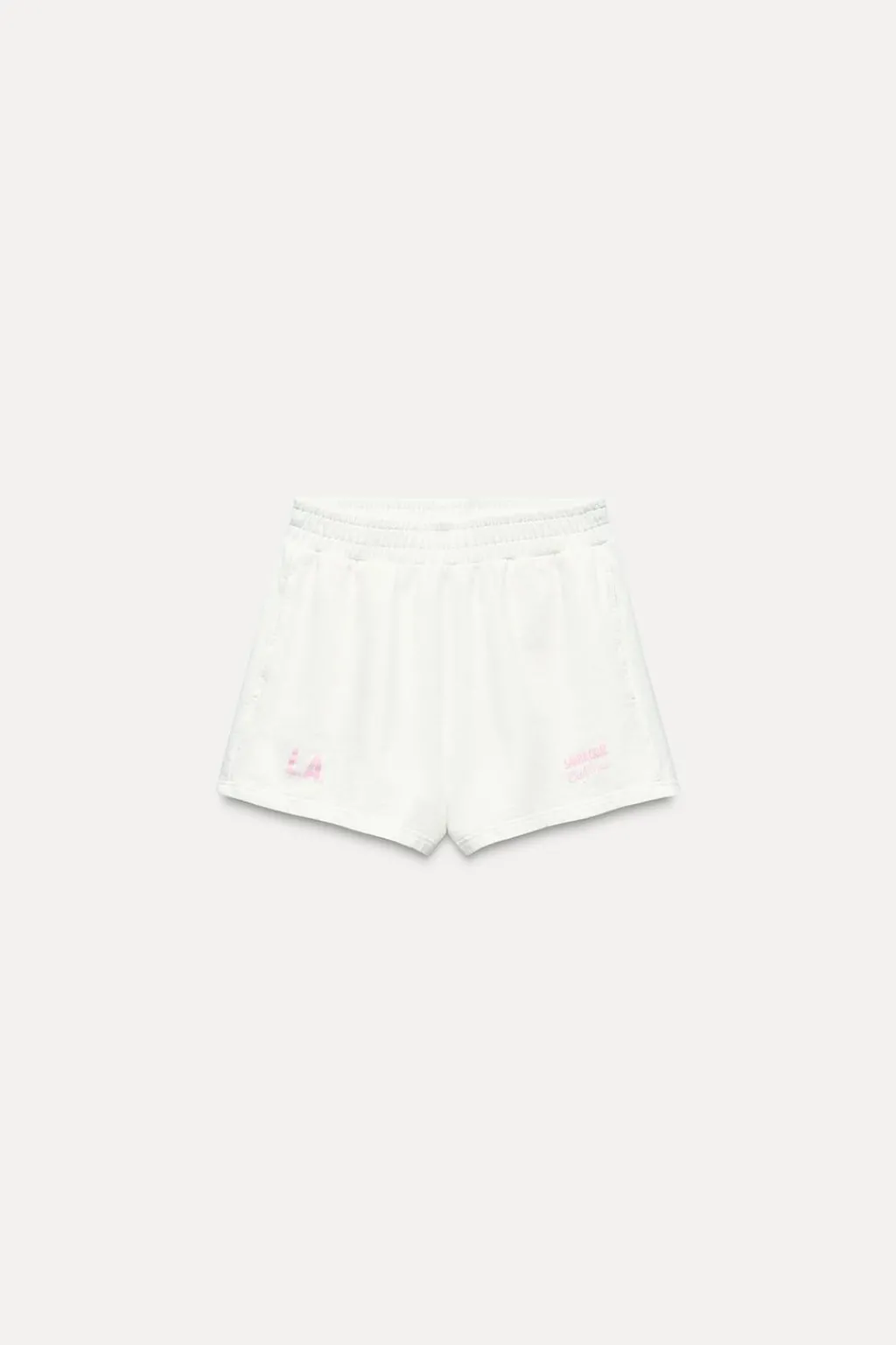 Sale SHORTS FELPA TEXTO Mujer Faldas / Shorts