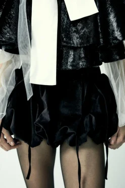 Sale SHORTS GLOBO TERCIOPELO Mujer Faldas / Shorts