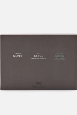 Sale SILVER + GREEN SAVAGE + SEOUL 40ML Hombre Perfumes