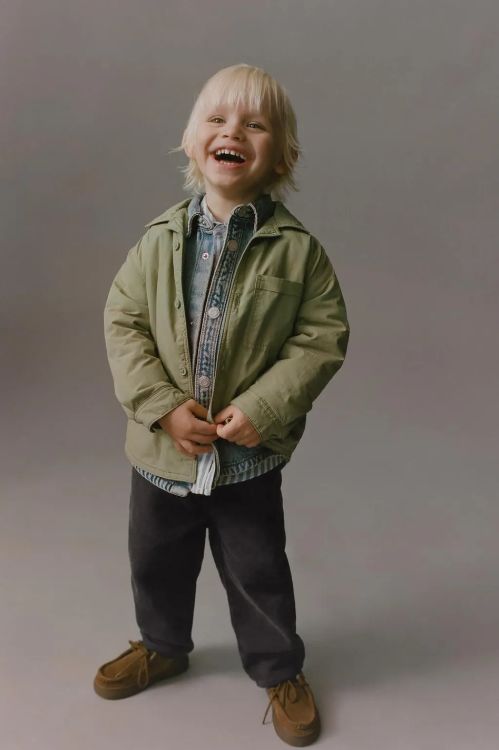 Niños ZARA 1½ - 6 Años·Camisas / Sobrecamisas<SOBRECAMISA ACOLCHADA