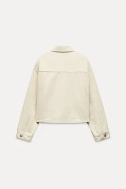 Hot SOBRECAMISA ALGODÓN Mujer Chaquetas / Cazadoras