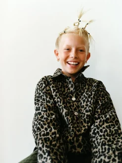 Niños ZARA 6 - 14 Años·Abrigos|6 - 14 Años·Total Look<SOBRECAMISA ANIMAL PRINT