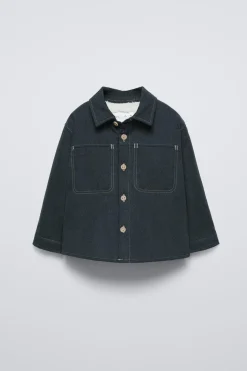 Niños ZARA 1½ - 6 Años·Camisas / Sobrecamisas<SOBRECAMISA BORREGUILLO