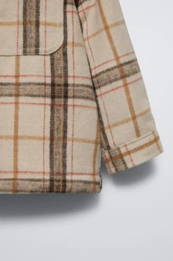 Niños ZARA 1½ - 6 Años·Camisas / Sobrecamisas<SOBRECAMISA BORREGUILLO CUADROS
