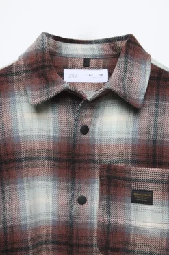 Niños ZARA 6 - 14 Años·Camisas / Sobrecamisas<SOBRECAMISA CUADROS