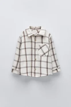 Niños ZARA 1½ - 6 Años·Camisas / Sobrecamisas<SOBRECAMISA CUADROS