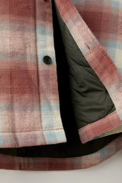 Niños ZARA 6 - 14 Años·Camisas / Sobrecamisas<SOBRECAMISA CUADROS ACOLCHADA