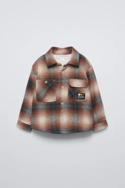 Niños ZARA 1½ - 6 Años·Camisas / Sobrecamisas<SOBRECAMISA CUADROS BORREUGILLO