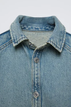 Niños ZARA 1½ - 6 Años·Camisas / Sobrecamisas<SOBRECAMISA DENIM
