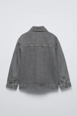 Niños ZARA 6 - 14 Años·Camisas / Sobrecamisas<SOBRECAMISA DENIM